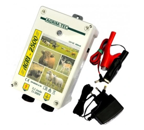 Pastuch elektryczny polski elektryzator uniwersalny Agri 2500 -3,1 Jula - Cavalo